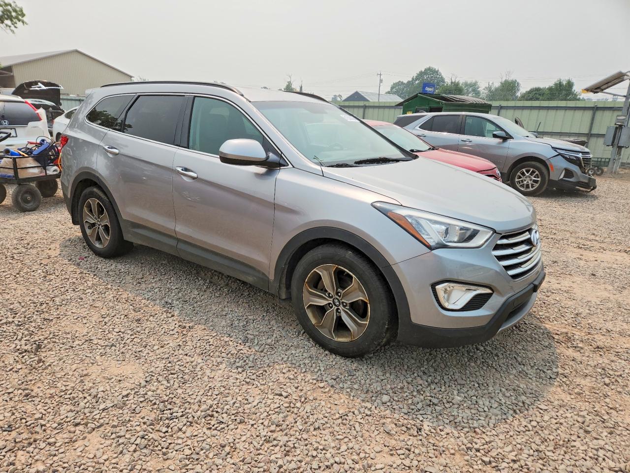 2014 Hyundai Santa Fe Gls Silver vin: KM8SMDHF5EU079819