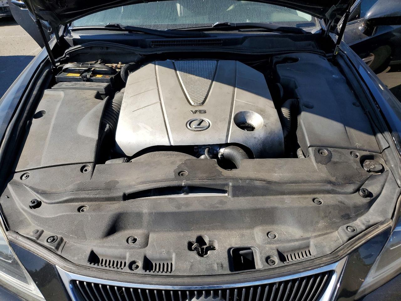 2008 Lexus Is 350 Black vin: JTHBE262185020768