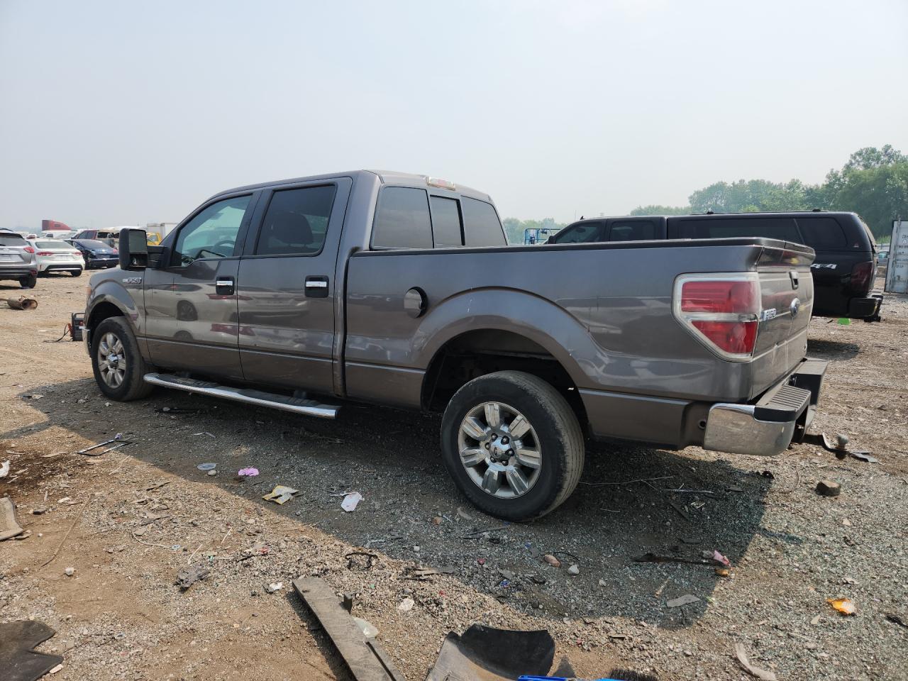 2010 Ford F150 Supercrew Gray vin: 1FTFW1CV1AFC82735
