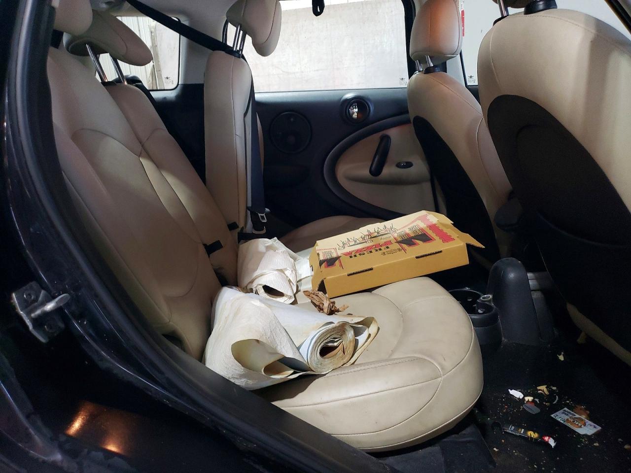 2014 Mini Cooper S Countryman Черный vin: WMWZC5C5XEWP39686