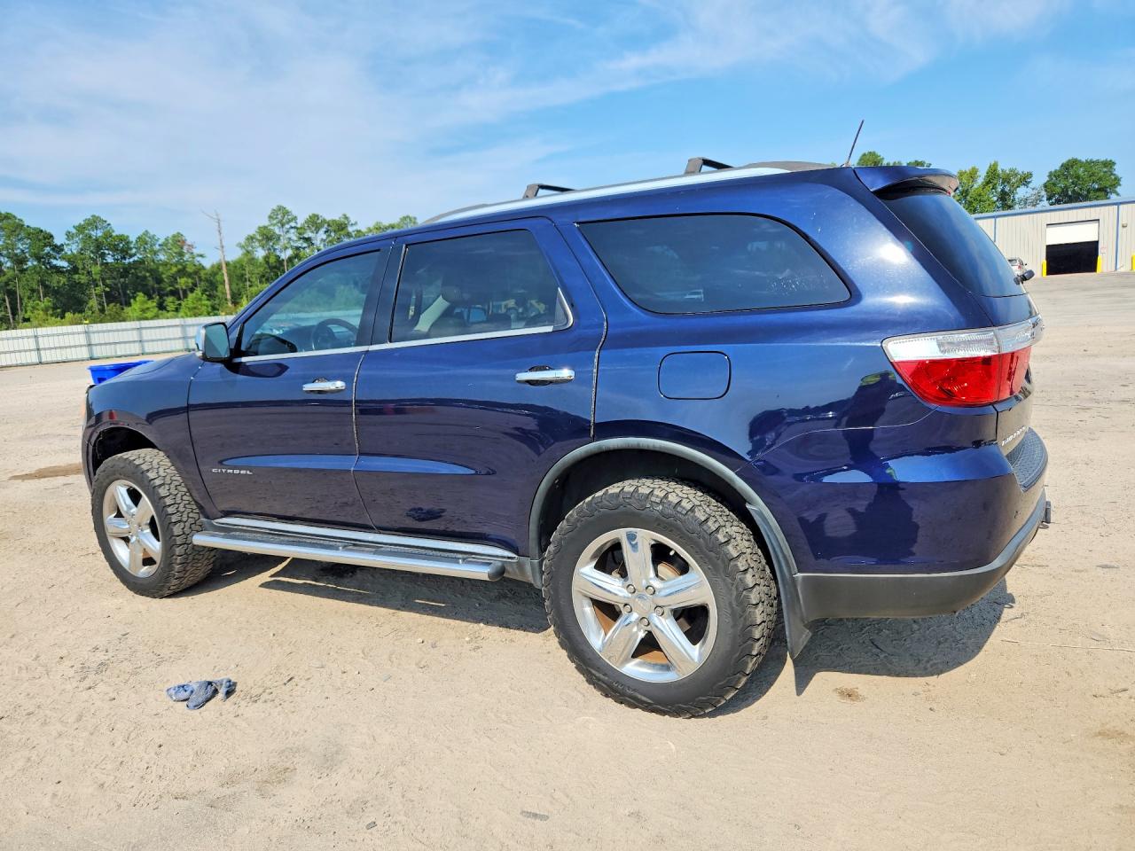 2012 Dodge Durango Citadel Blue vin: 1C4SDHET8CC308485