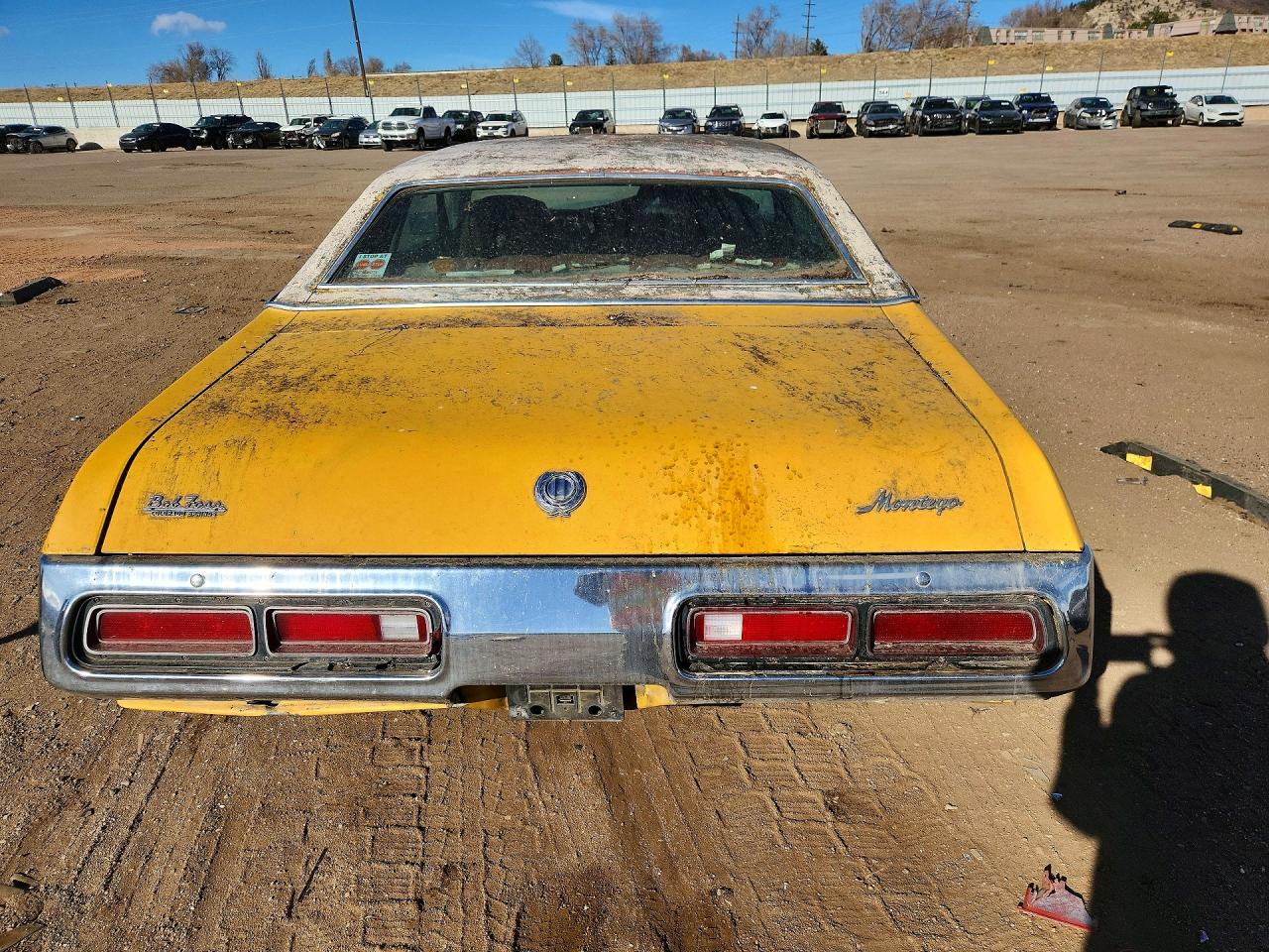 1972 Merc Montego Gold vin: 72H11H626774
