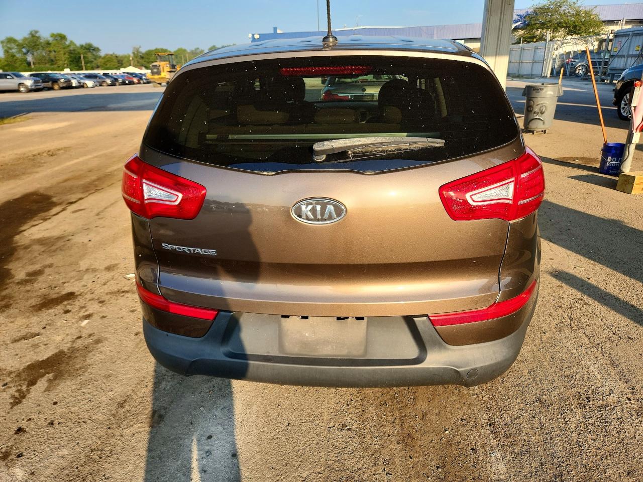 2012 Kia Sportage Lx Brown vin: KNDPB3A25C7341772