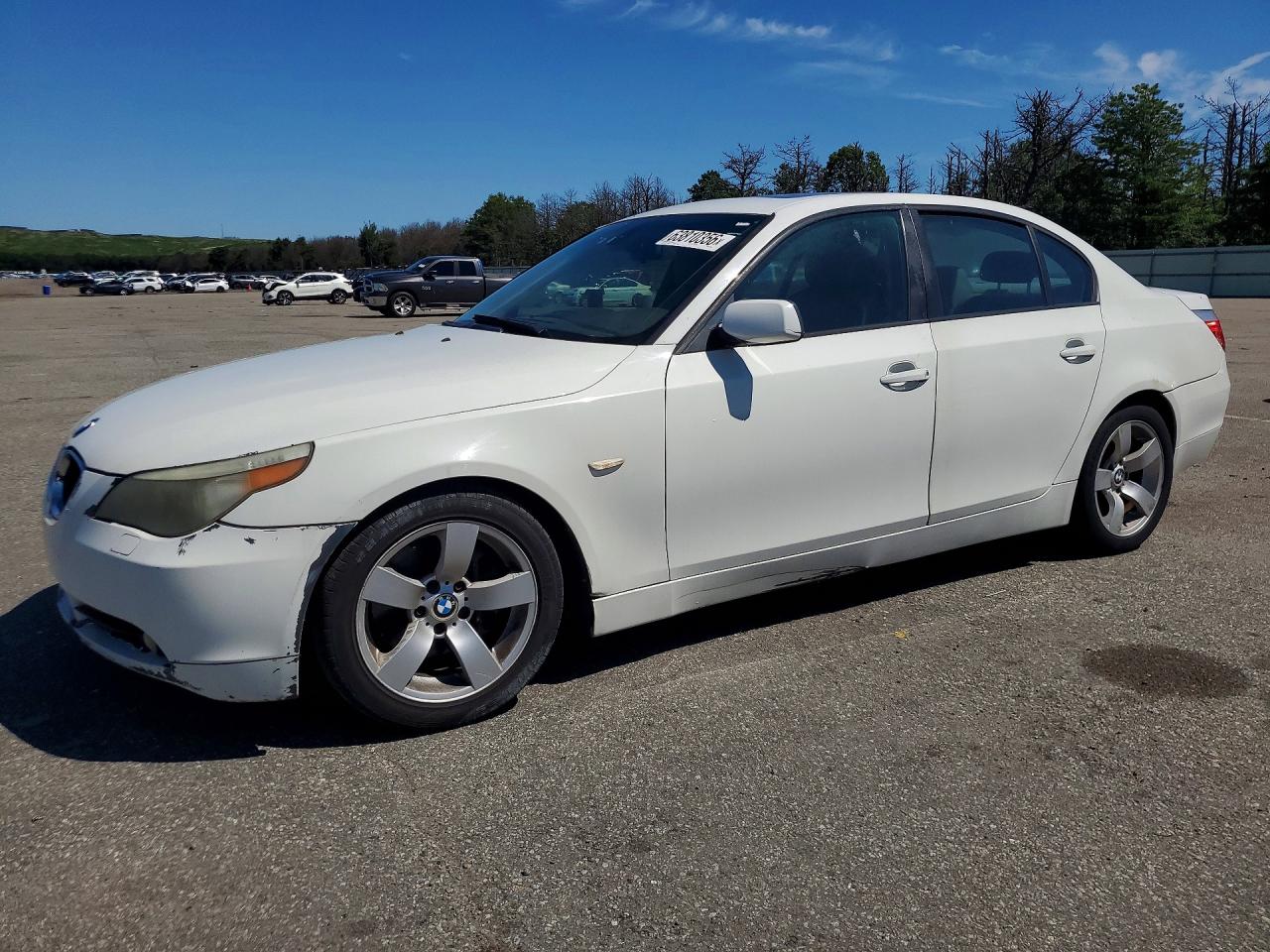 2004 Bmw 525 I Белый vin: WBANA535X4B847963