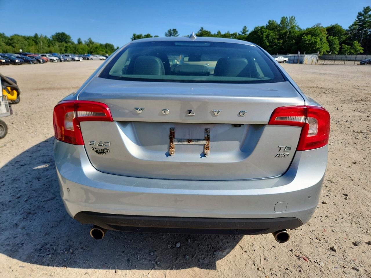 2013 Volvo S60 T5 Silver vin: YV1612FH5D1215206