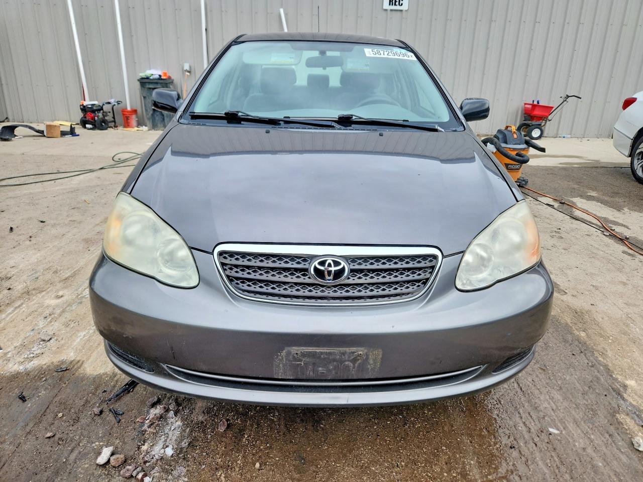 2006 Toyota Corolla Ce Gray vin: 1NXBR32E66Z624164
