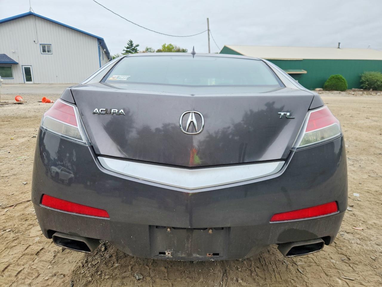 2009 Acura Tl Gray vin: 19UUA86269A013799