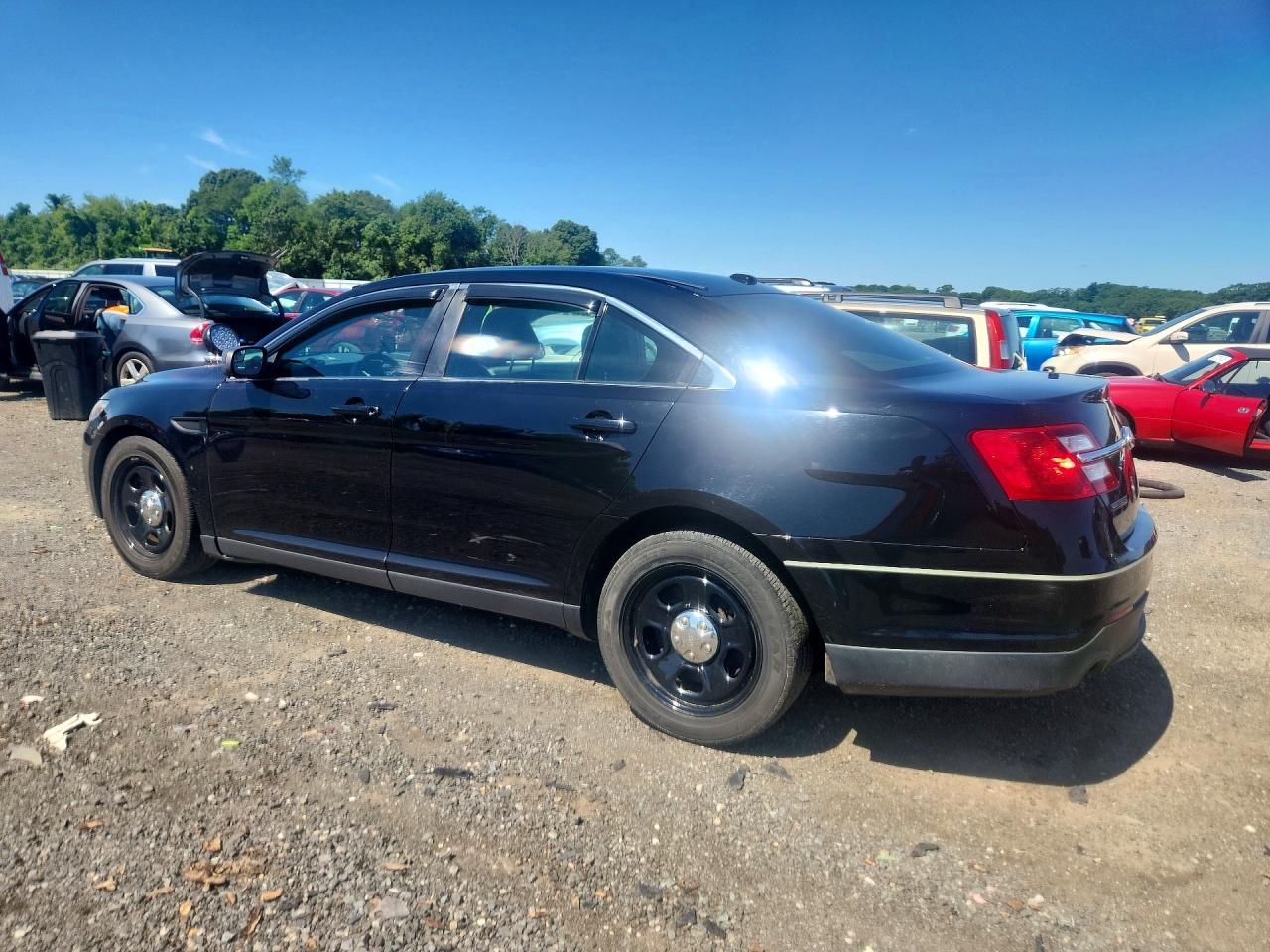 2015 Ford Taurus Police Interceptor Black vin: 1FAHP2MK0FG115029