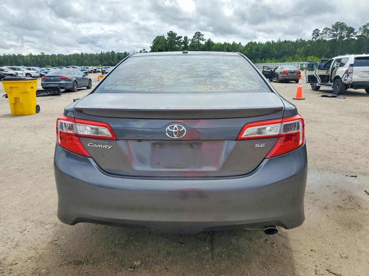 2013 Toyota Camry Se Gray vin: 4T1BF1FK6DU712643