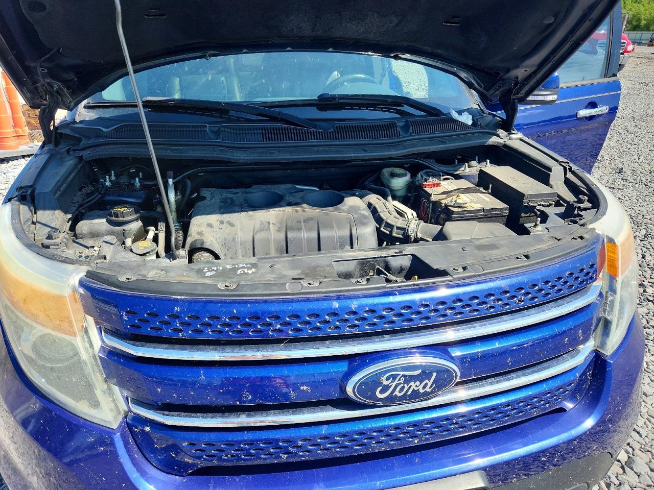 2013 Ford Explorer Limited Blue vin: 1FM5K7F98DGB82781