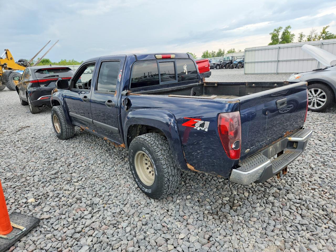 2007 Chevrolet Colorado Blue vin: 1GCDT13E178123548