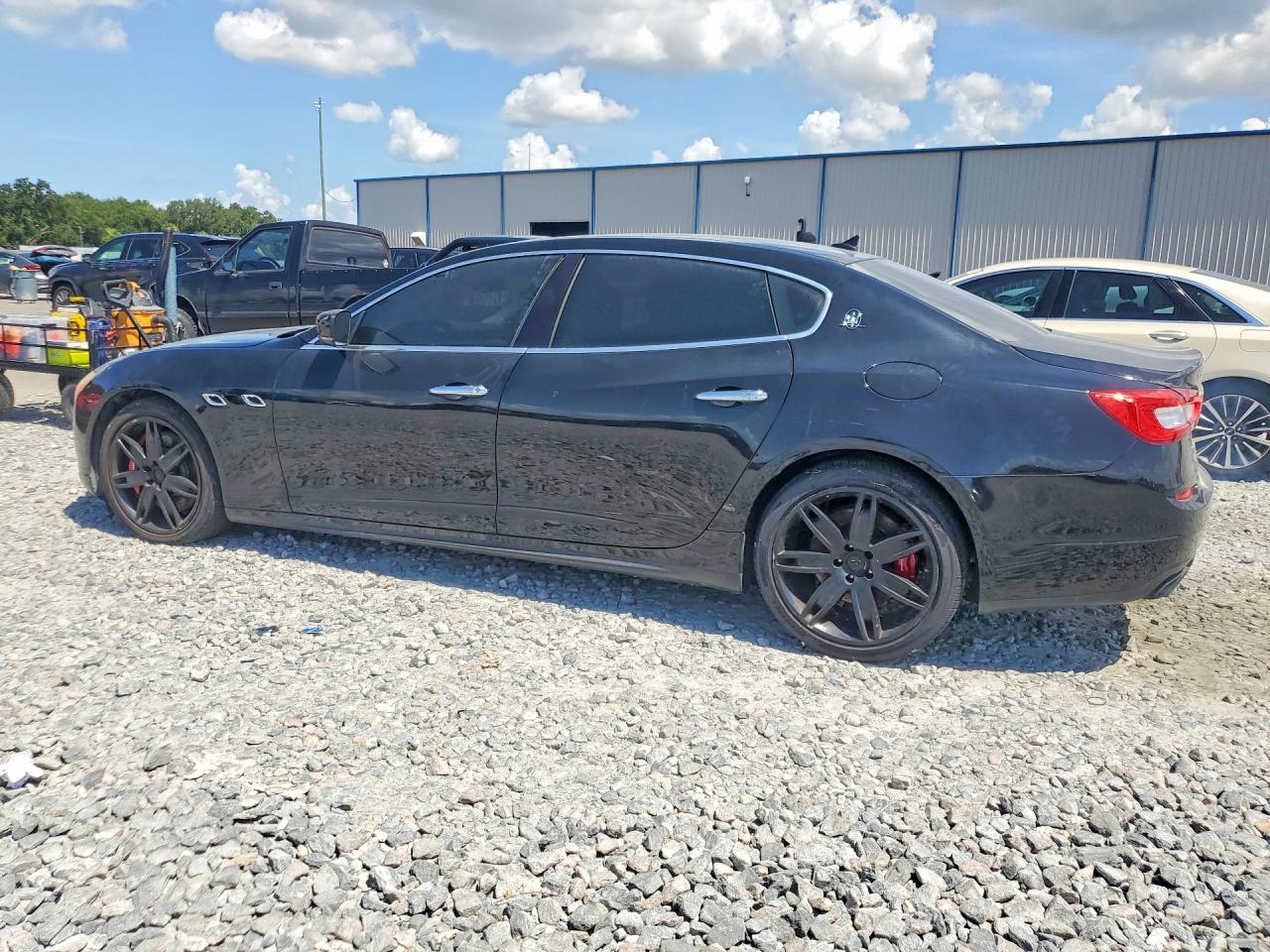 2014 Maserati Quattroporte Gts Black vin: ZAM56PPA0E1086306