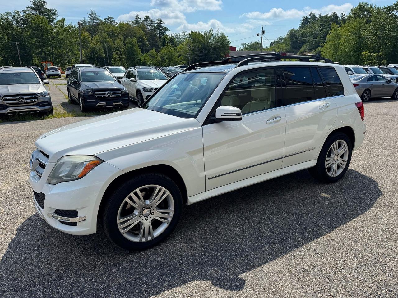 2013 Mercedes-benz Glk 250 Bluetec White vin: WDCGG0EB1DG121664