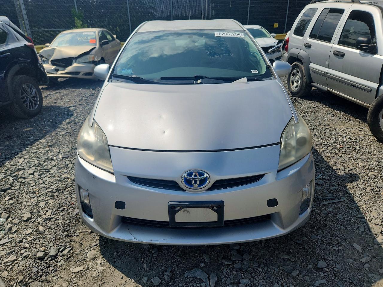 2010 Toyota Prius Ii Silver vin: JTDKN3DU6A1097239