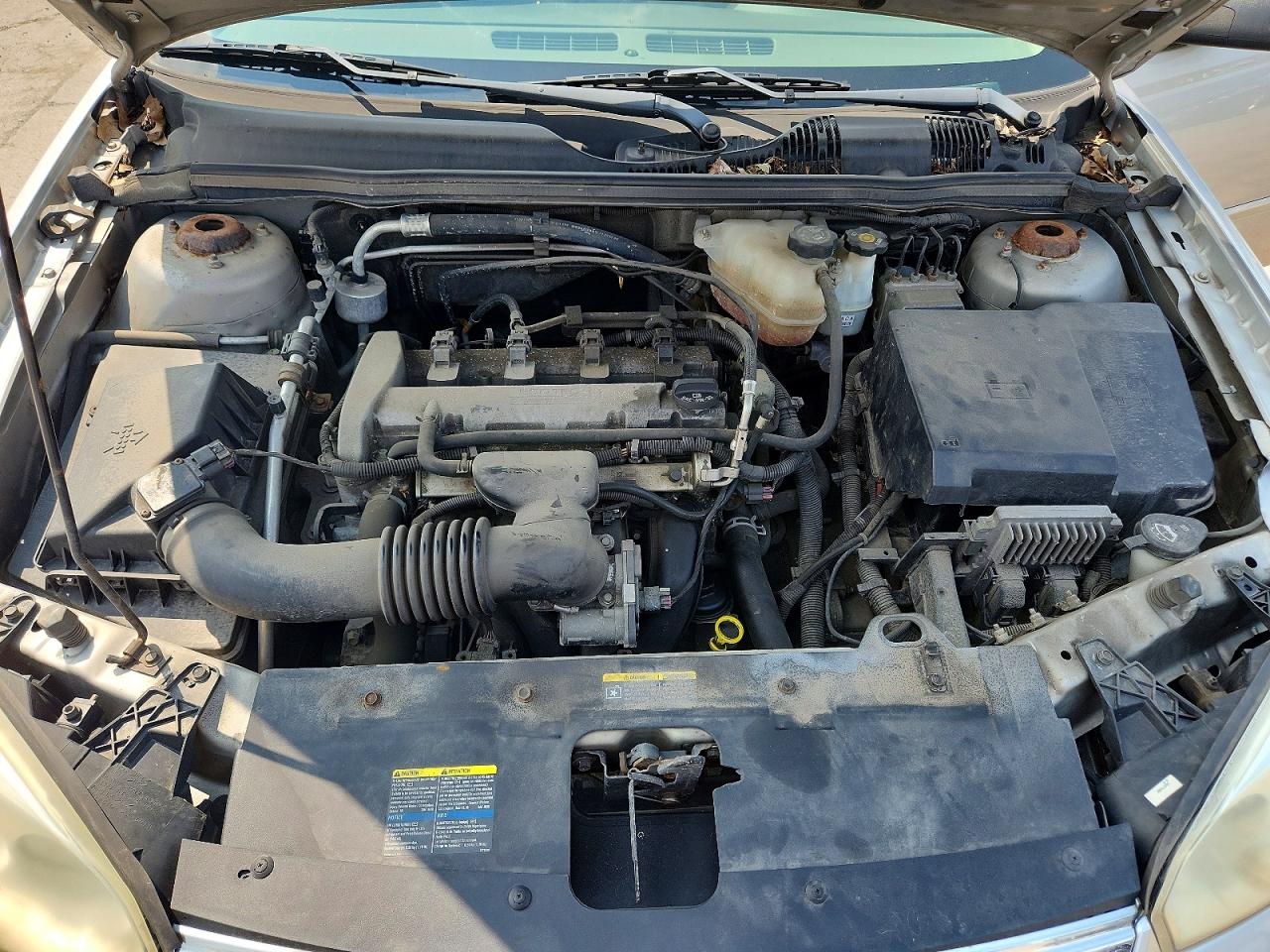 2007 Chevrolet Malibu Ls Silver vin: 1G1ZS57F97F262222
