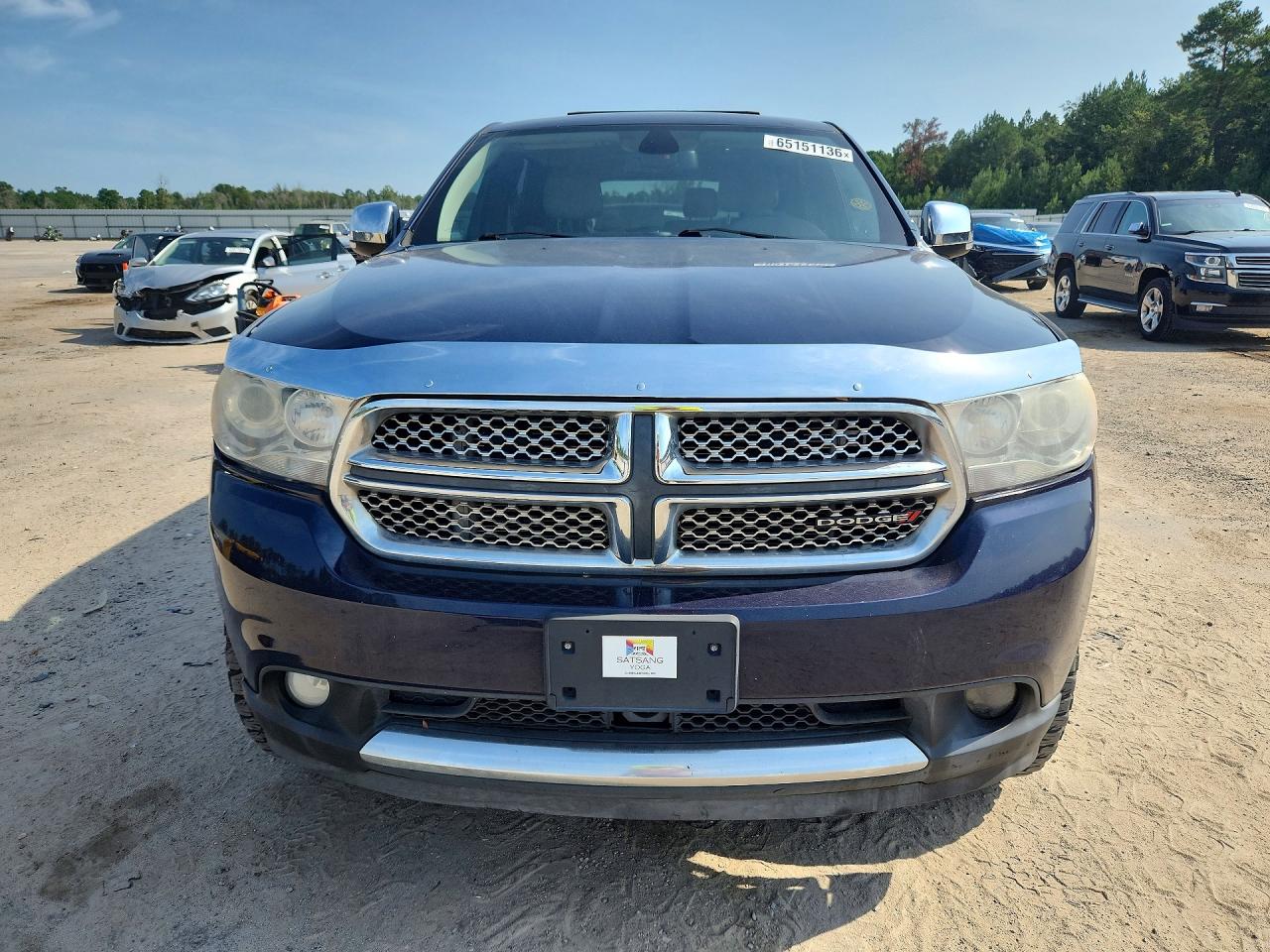 2012 Dodge Durango Citadel Blue vin: 1C4SDHET8CC308485