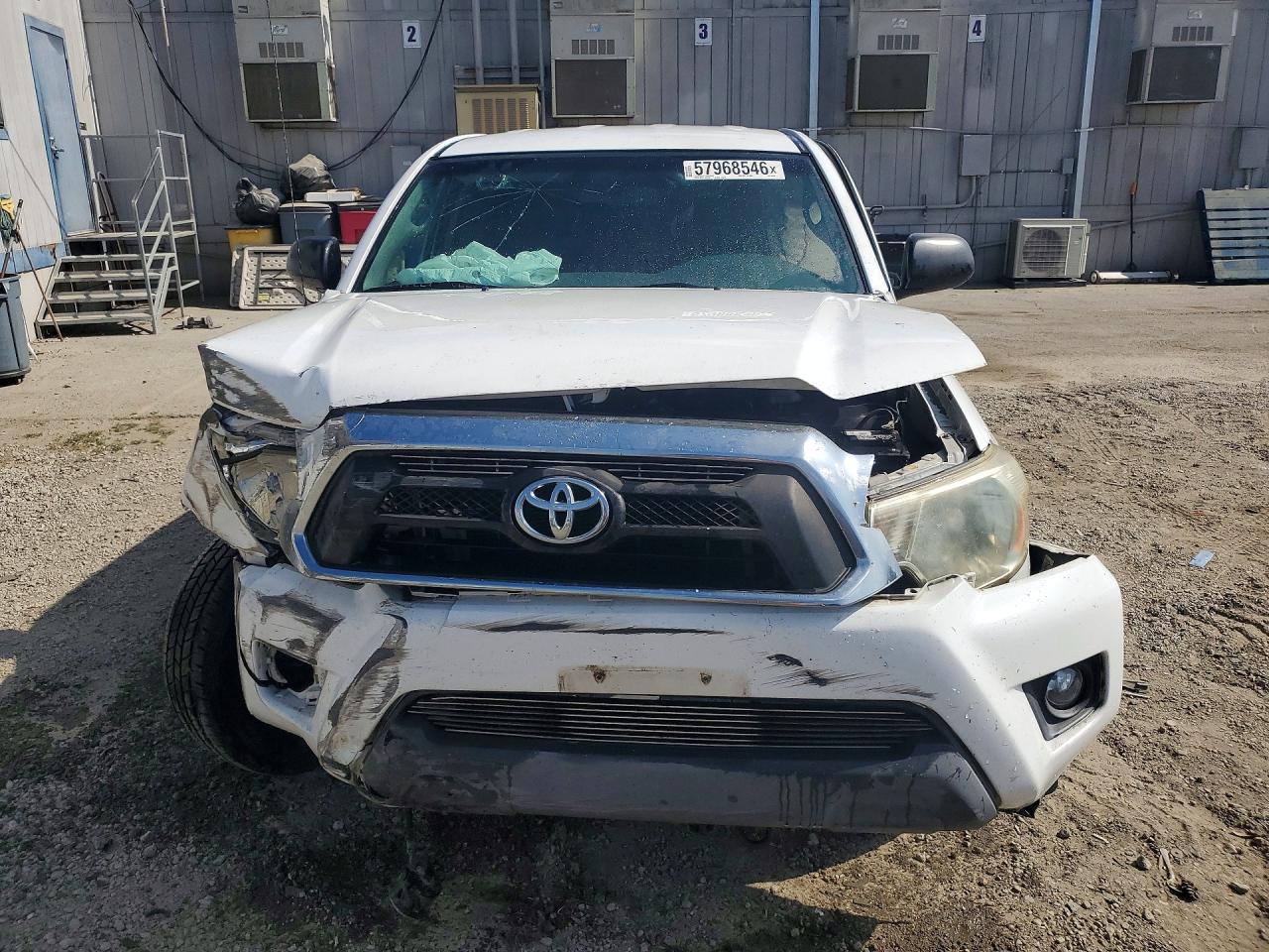 2013 Toyota Tacoma Access Cab Белый vin: 5TFTX4CN8DX032523