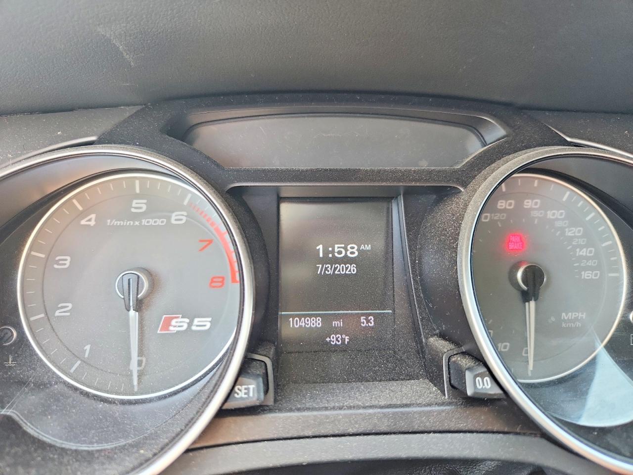 2013 Audi S5 Premium Plus Black vin: WAUGGAFR2DA014226
