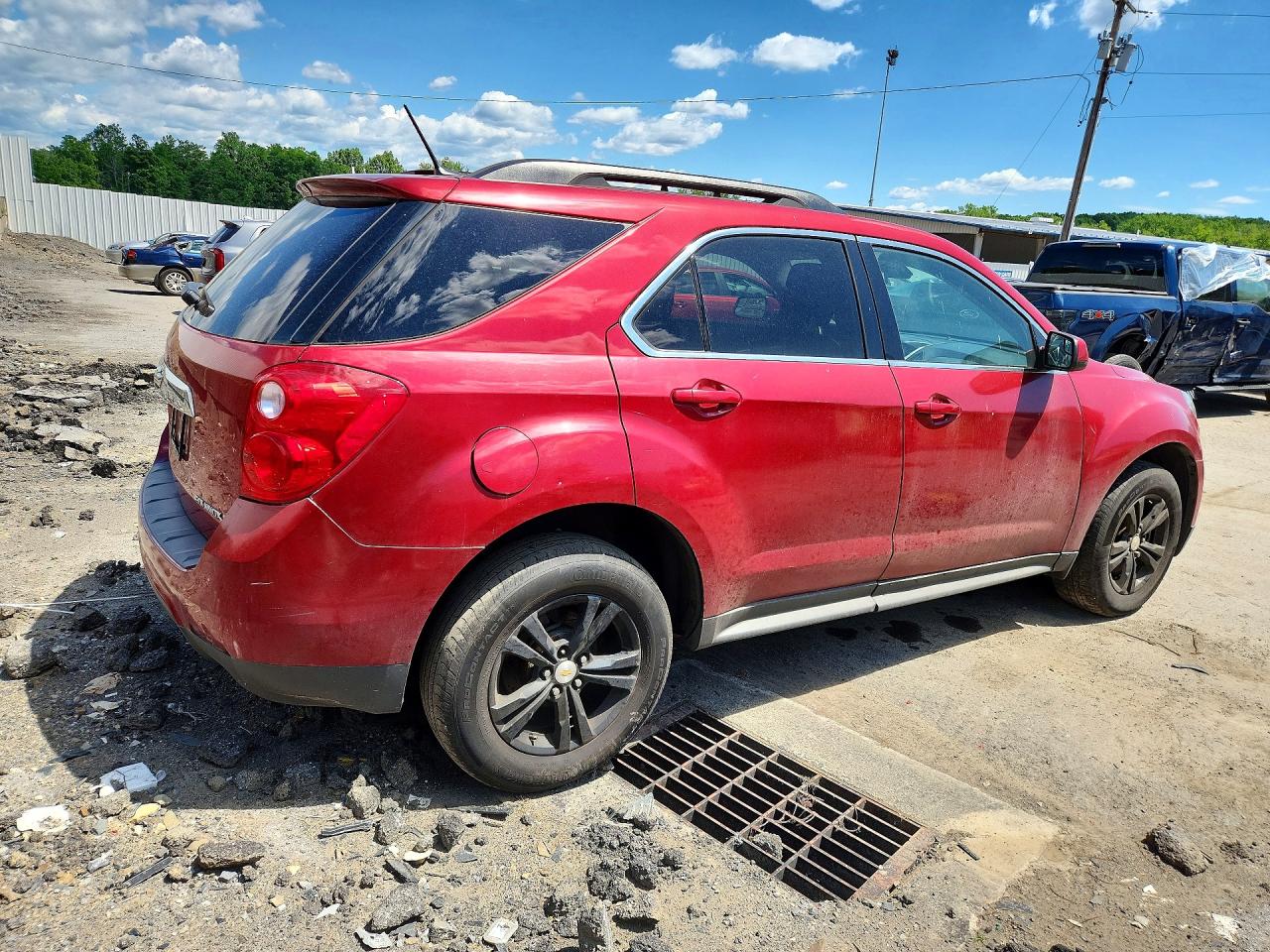 2014 Chevrolet Equinox Lt Red vin: 2GNFLFEK5E6361714