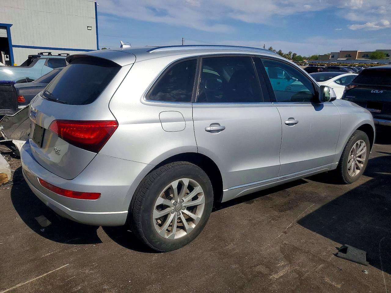 2013 Audi Q5 Premium Silver vin: WA1CFAFPXDA006257