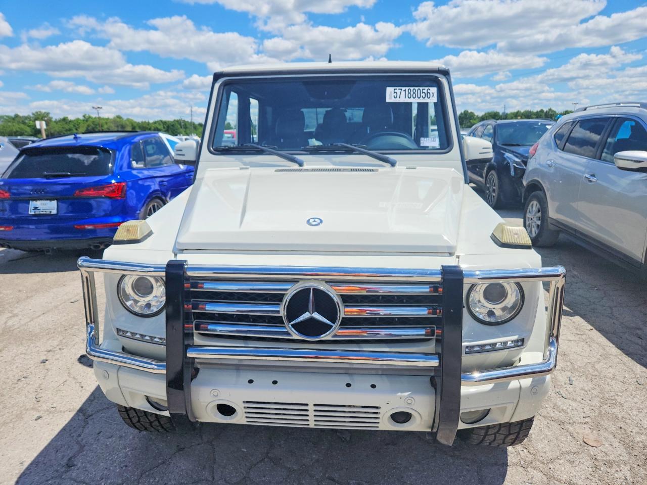 2013 Mercedes-benz G 550 Белый vin: WDCYC3HF2DX211633
