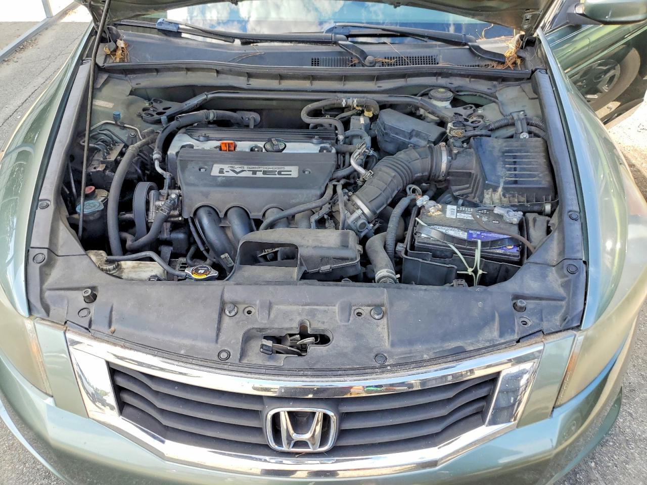 2008 Honda Accord Exl Green vin: 1HGCP26858A122393