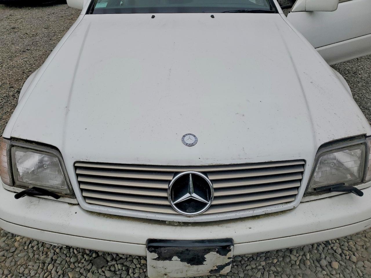 1996 Mercedes-benz Sl 320 White vin: WDBFA63F2TF138536