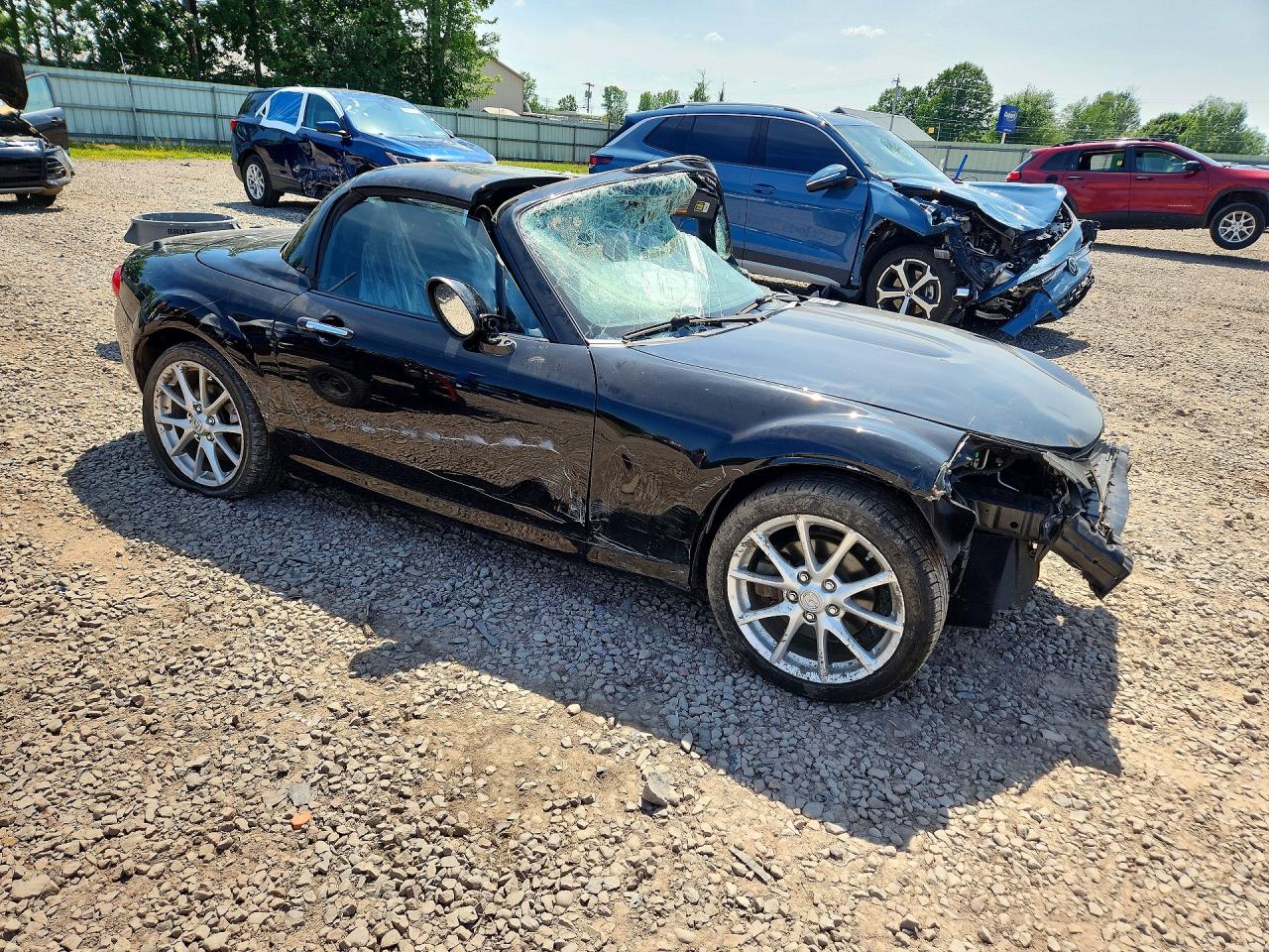 2011 Mazda Mx-5 Miata Black vin: JM1NC2PF1B0214534