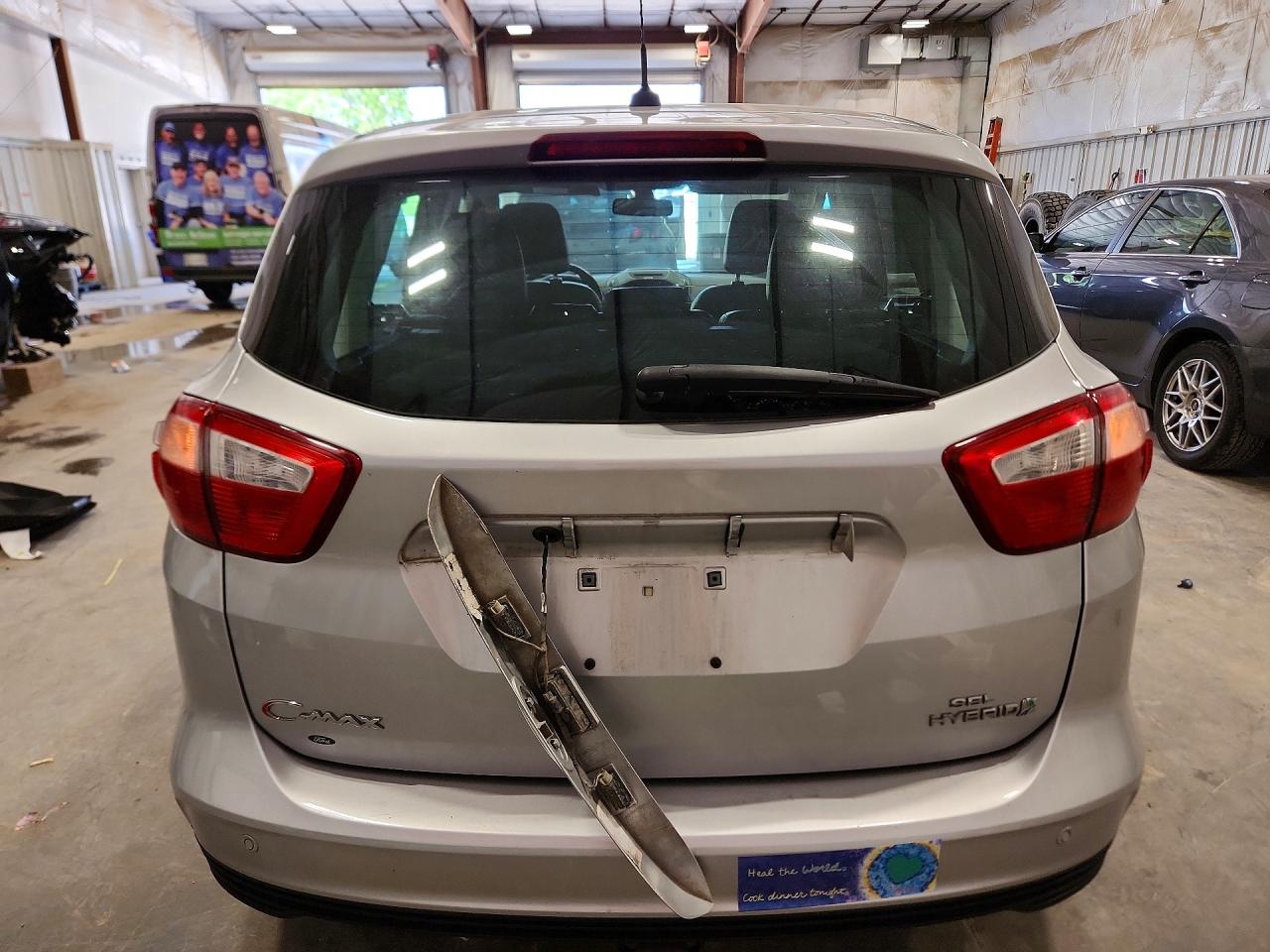 2013 Ford C-max Sel Silver vin: 1FADP5BU7DL540594