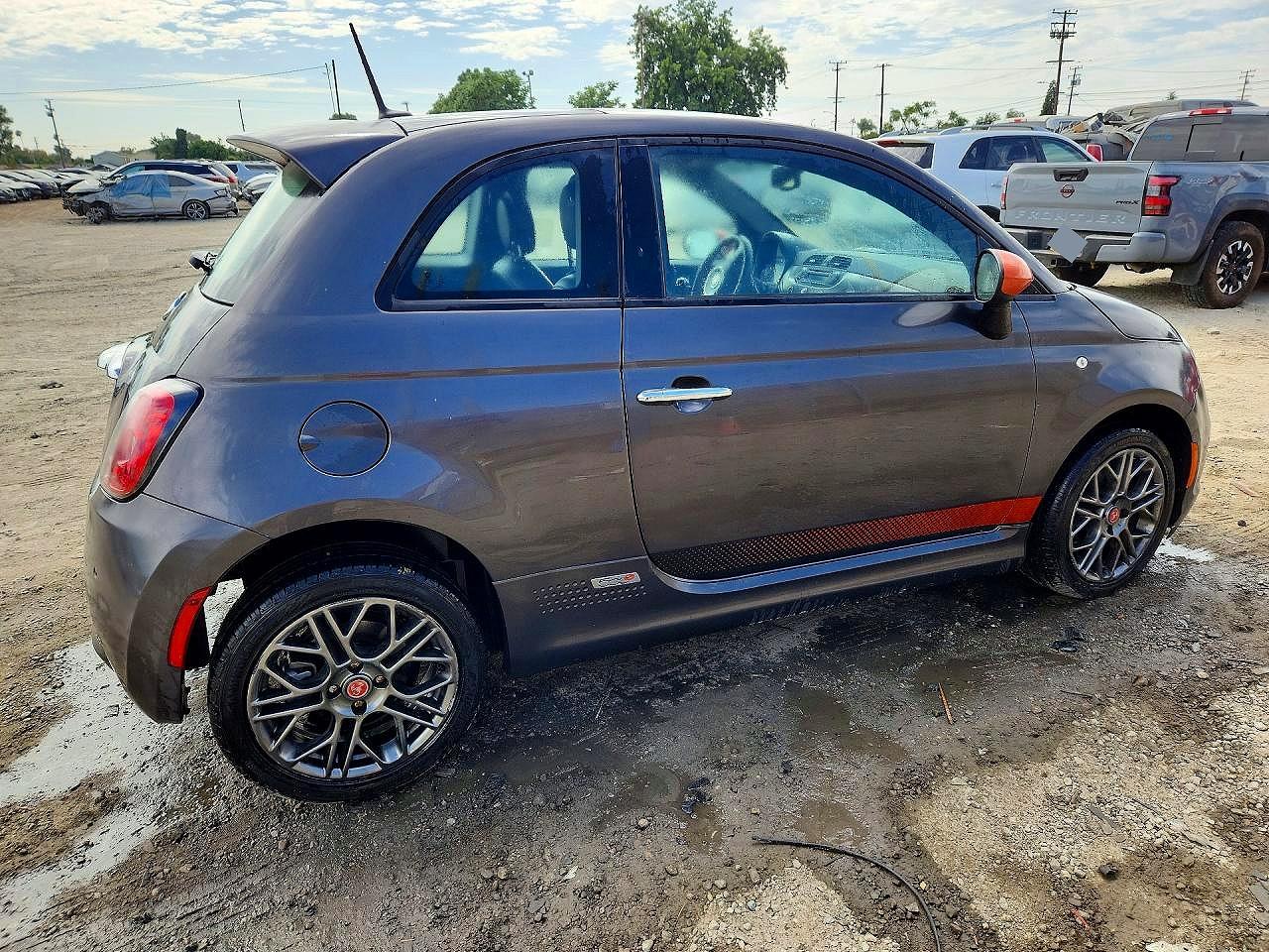 2014 Fiat 500 Electric Серый vin: 3C3CFFGE8ET208576