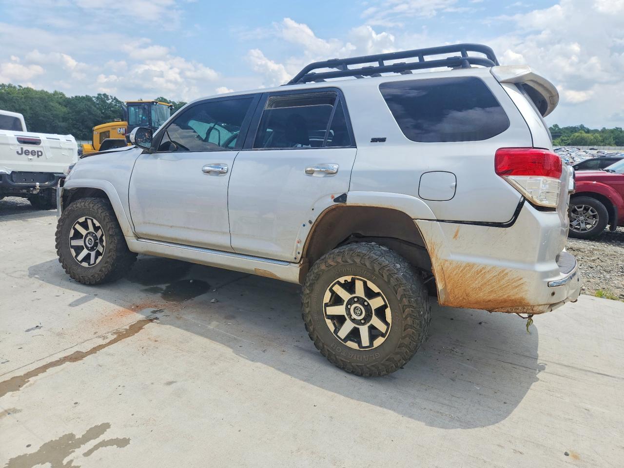 2010 Toyota 4runner Sr5 Silver vin: JTEZU5JR0A5001834