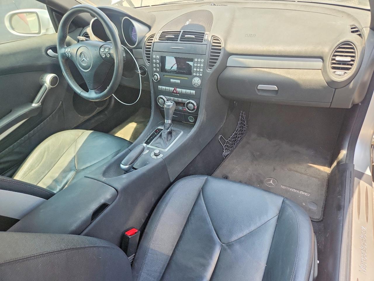 2005 Mercedes-benz Slk 350 Gray vin: WDBWK56F15F061177