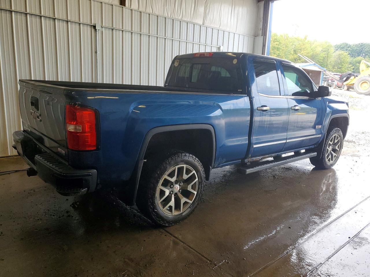 2015 Gmc Sierra K1500 Slt Blue vin: 1GTV2VEC8FZ332367