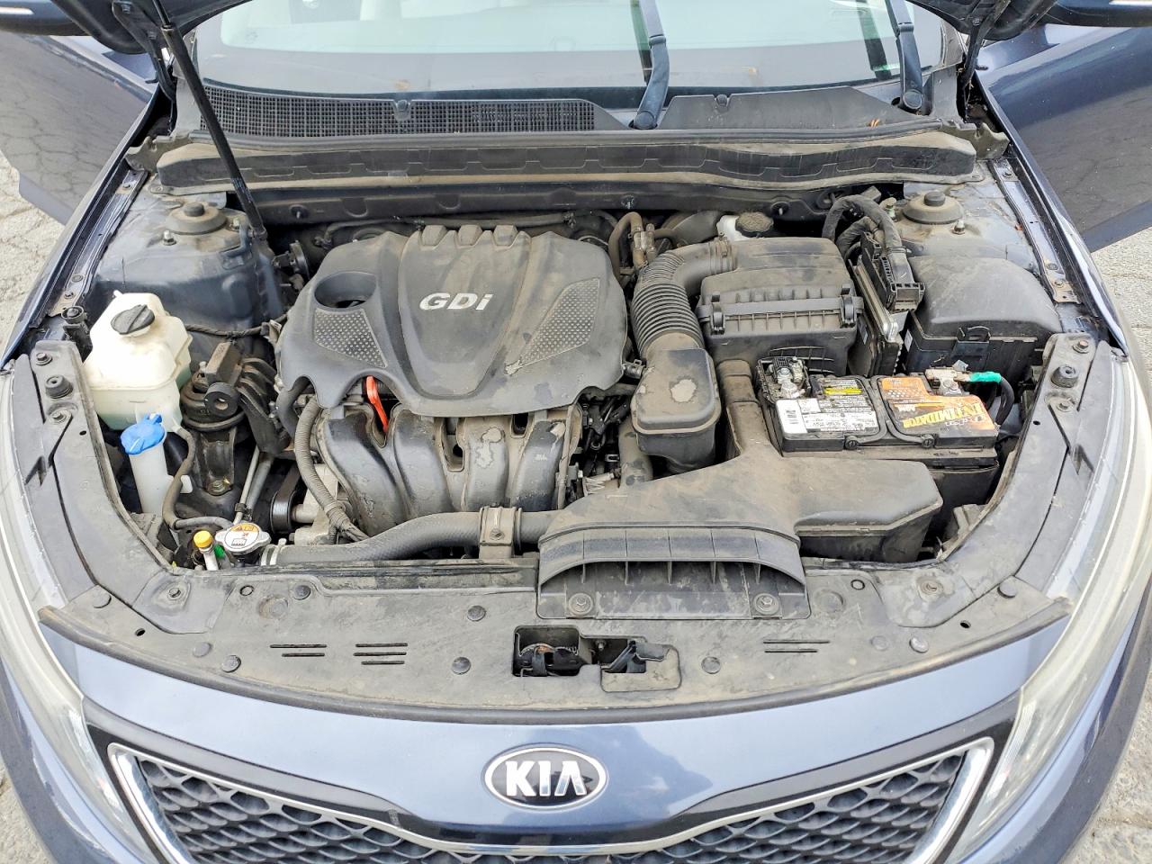 2015 Kia Optima Lx Blue vin: 5XXGM4A71FG485844