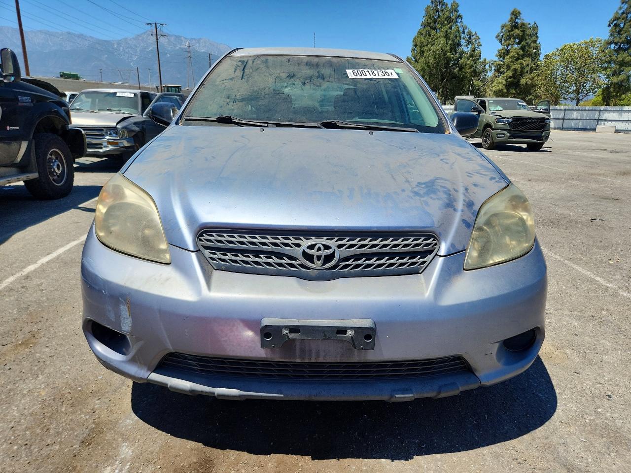 2007 Toyota Corolla Matrix Xr Blue vin: 2T1KR32E67C644014