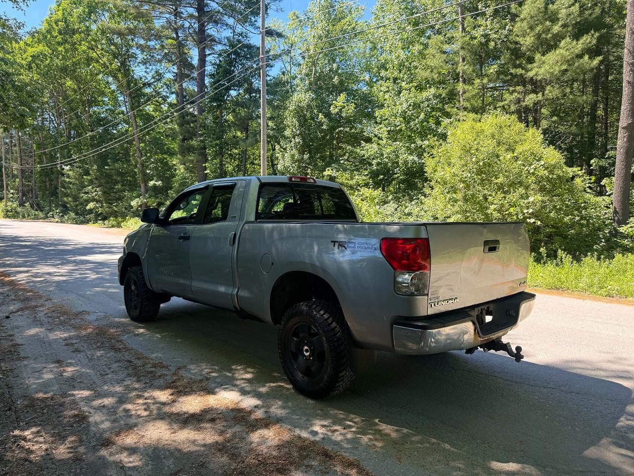 2007 Toyota Tundra Double Cab Sr5 Серебряный vin: 5TBBV54177S485991