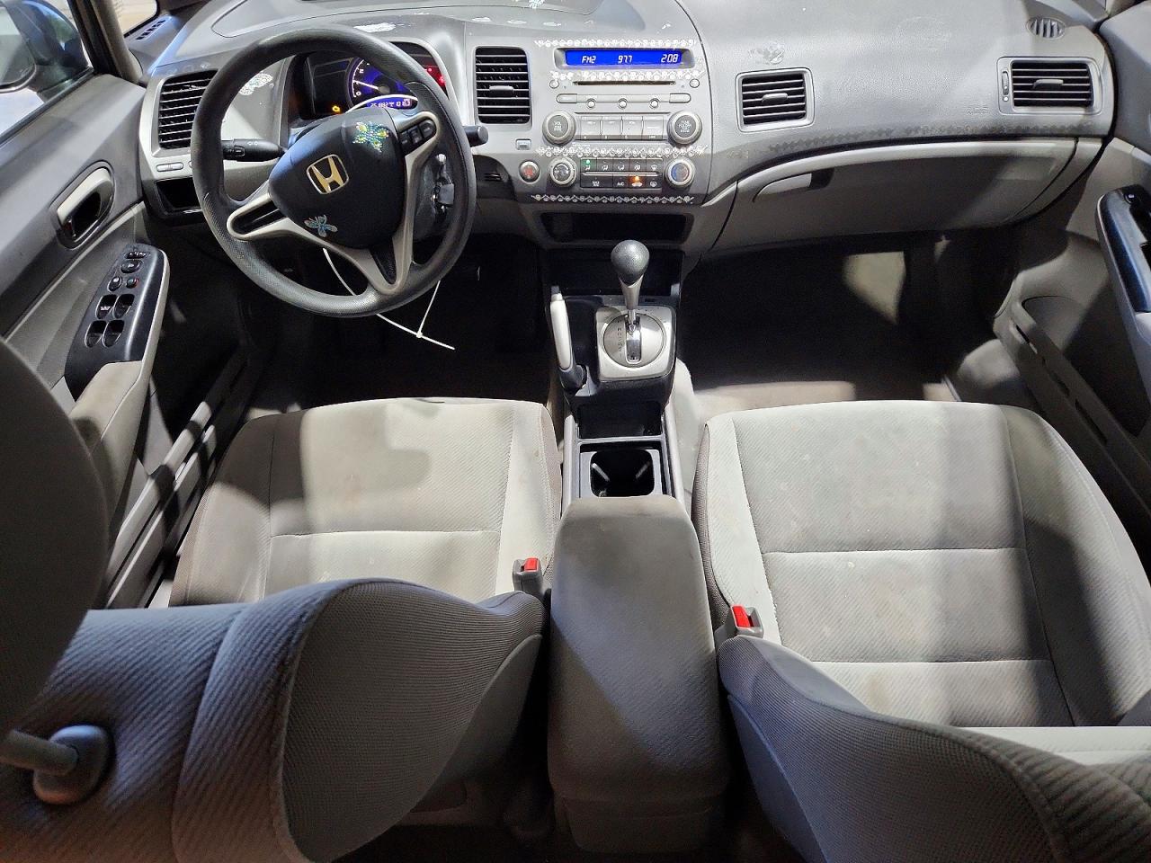 2010 Honda Civic Lx Gray vin: 2HGFA1F56AH553699