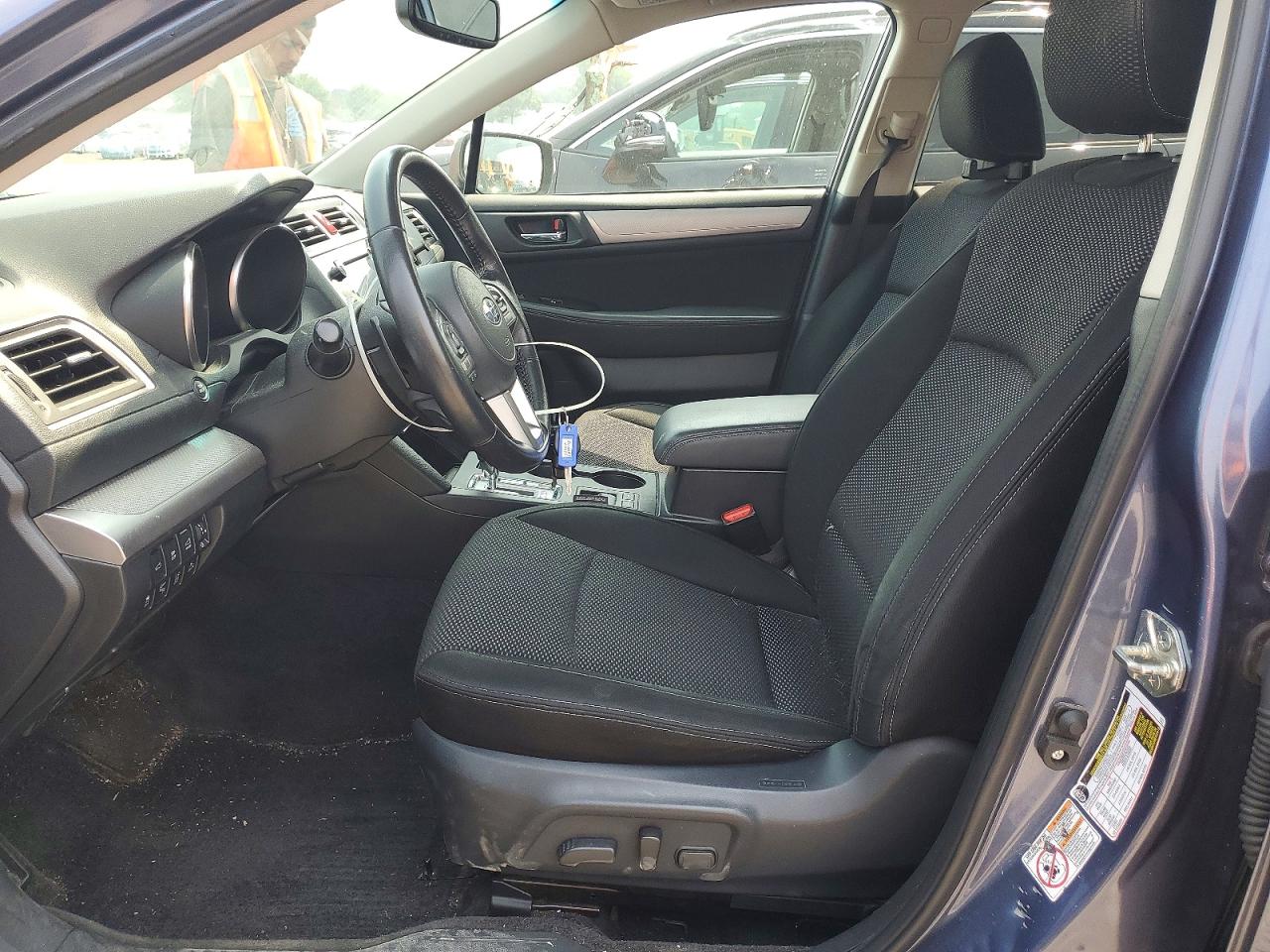 2015 Subaru Outback 2.5i Premium Blue vin: 4S4BSAHC4F3260685