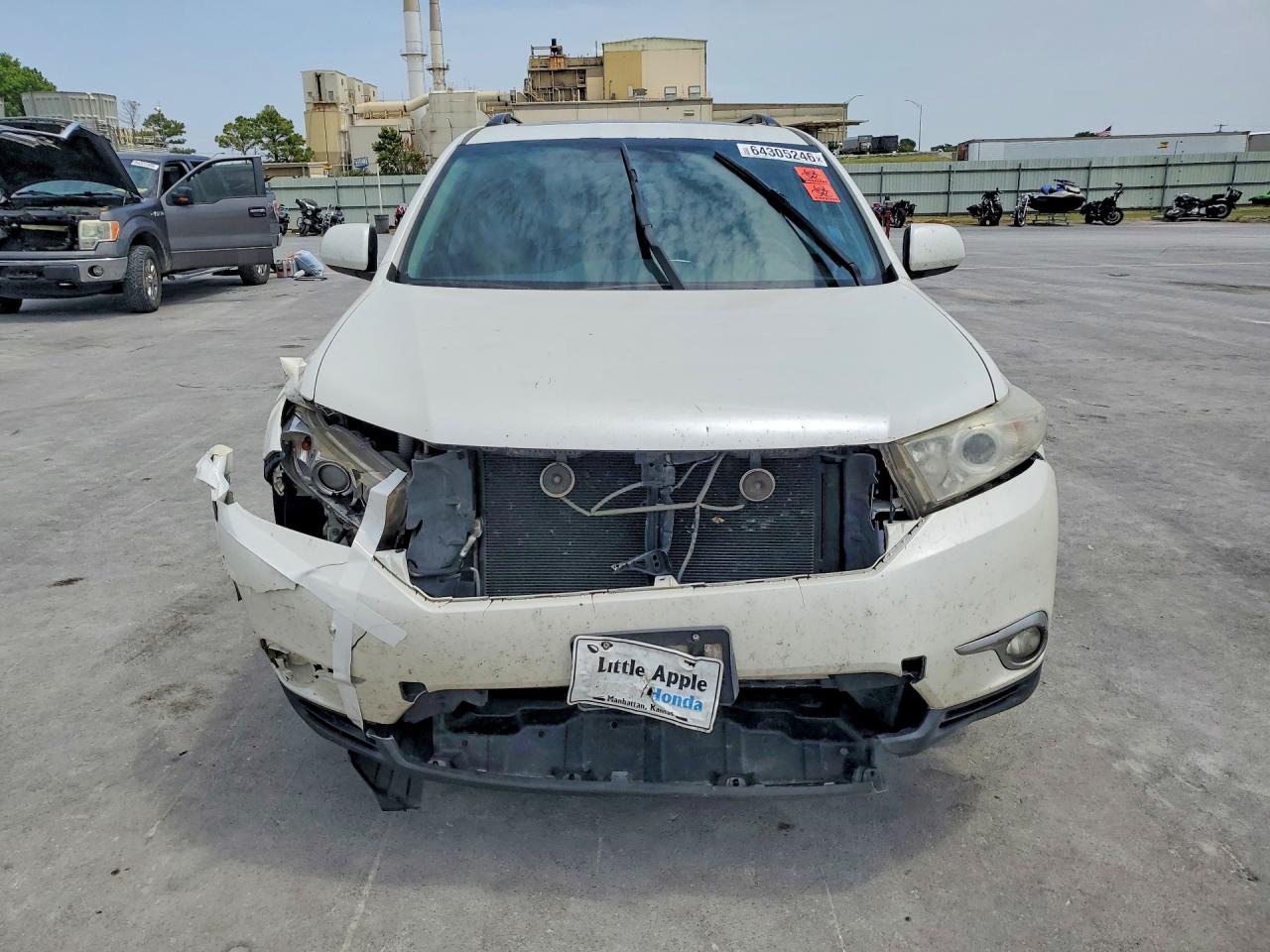 2011 Toyota Highlander Se White vin: 5TDBK3EH5BS061816