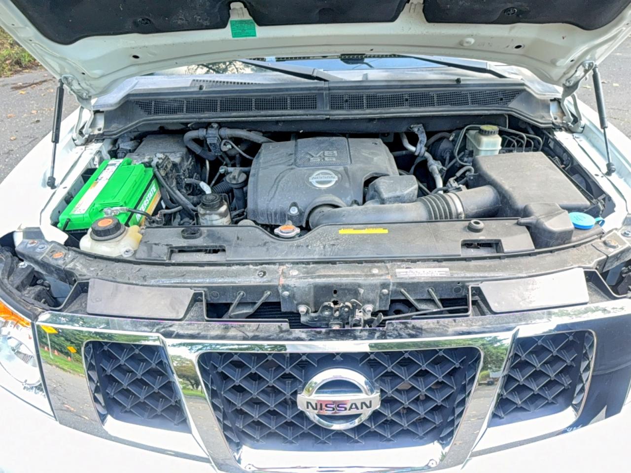 2015 Nissan Armada Sl Белый vin: 5N1AA0ND5FN608634