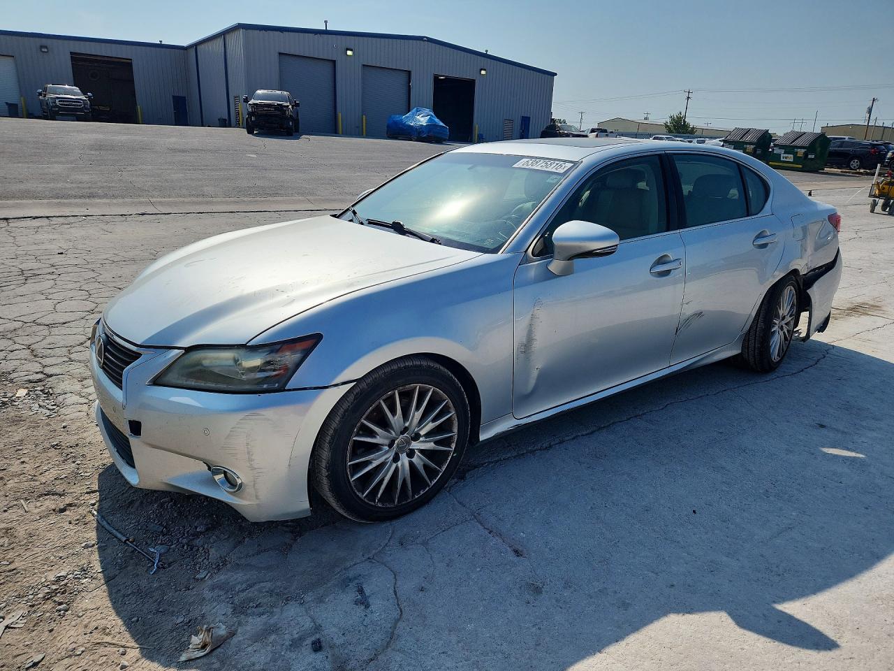 2013 Lexus Gs 350 Silver vin: JTHBE1BL7D5011799