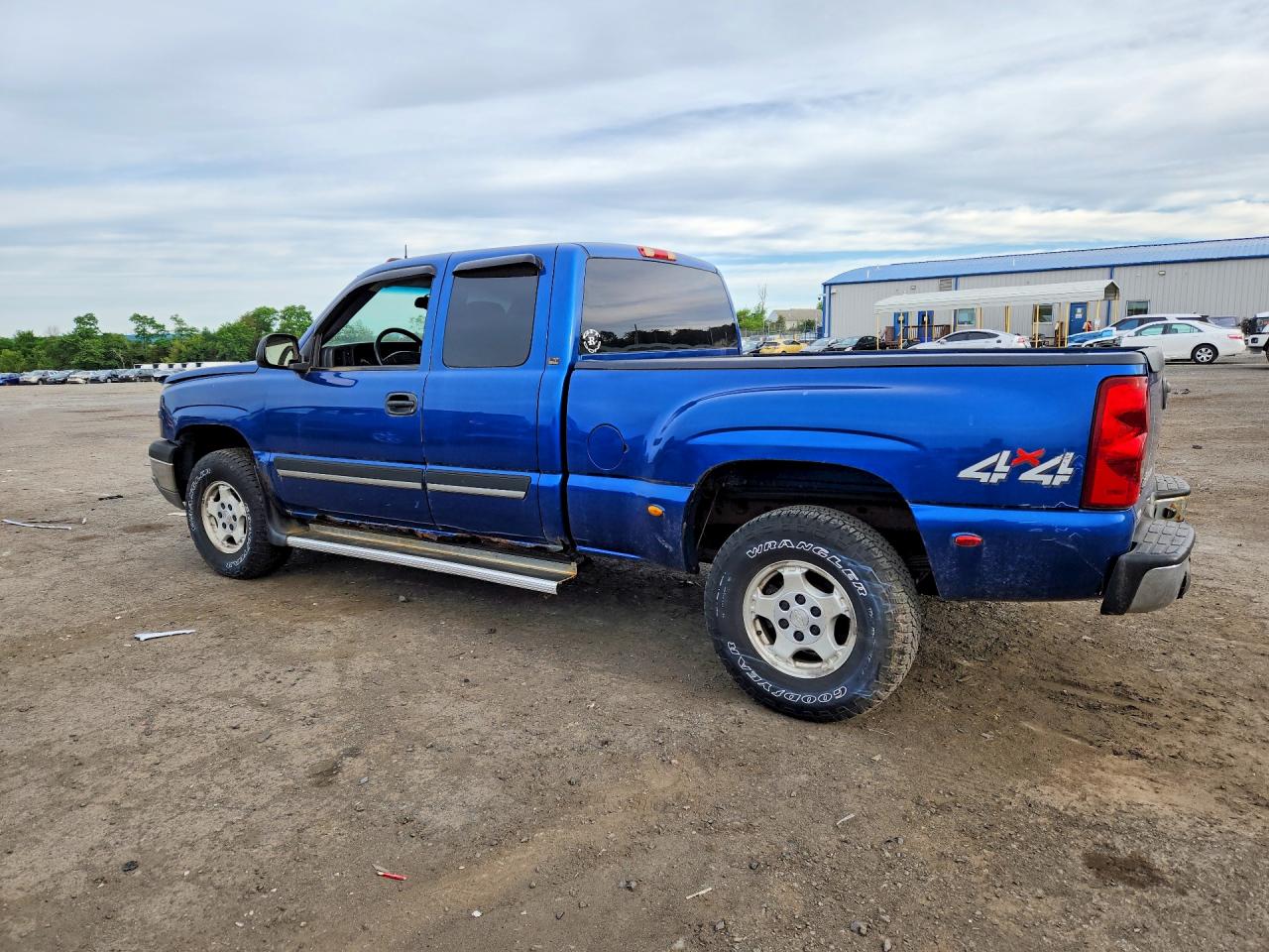2003 Chevrolet Silverado K1500 Blue vin: 2GCEK19T631280177