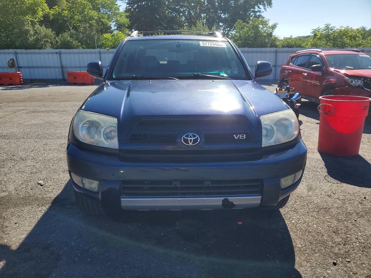 2003 Toyota 4runner Limited Blue vin: JTEBT17R638001908