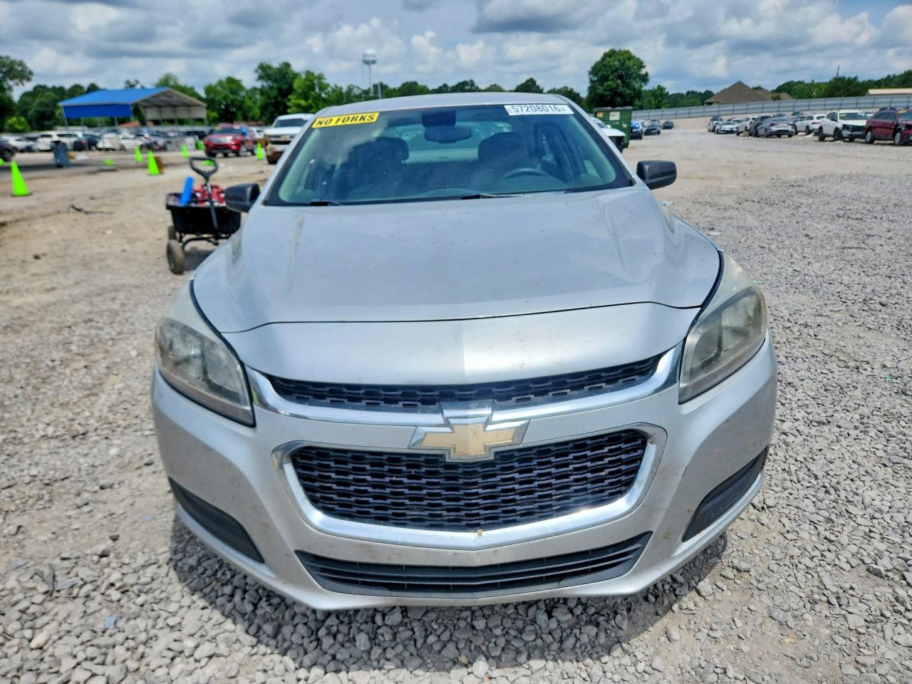 2015 Chevrolet Malibu Ls Silver vin: 1G11B5SLXFF308312