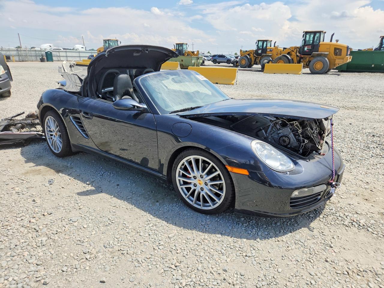 2006 Porsche Boxster S Gray vin: WP0CB29846U730409