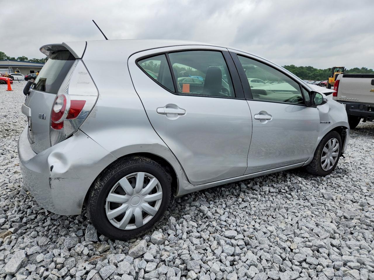 2012 Toyota Prius C One Silver vin: JTDKDTB36C1016661