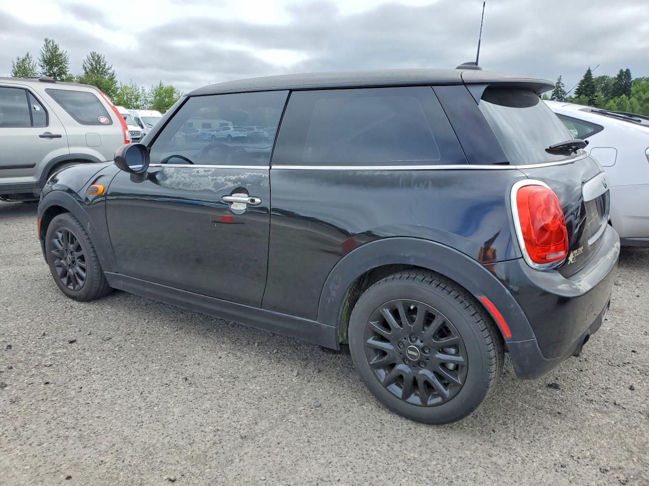 2015 Mini Cooper Черный vin: WMWXM5C57F3A60470