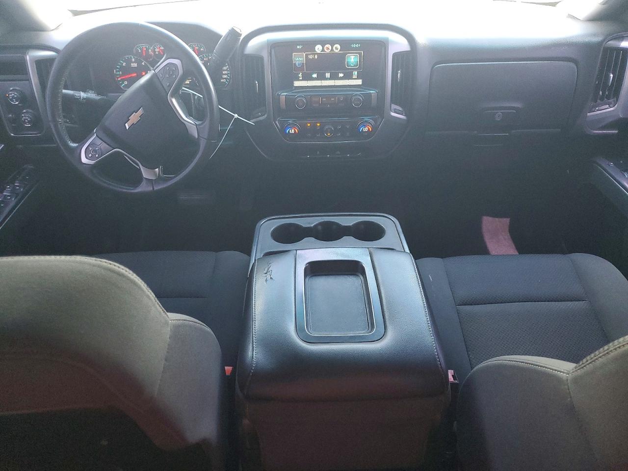 2015 Chevrolet Silverado K1500 Lt Silver vin: 3GCUKREC0FG194701