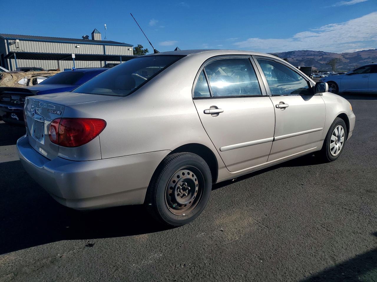 2003 Toyota Corolla Le Silver vin: 1NXBR32E03Z179819