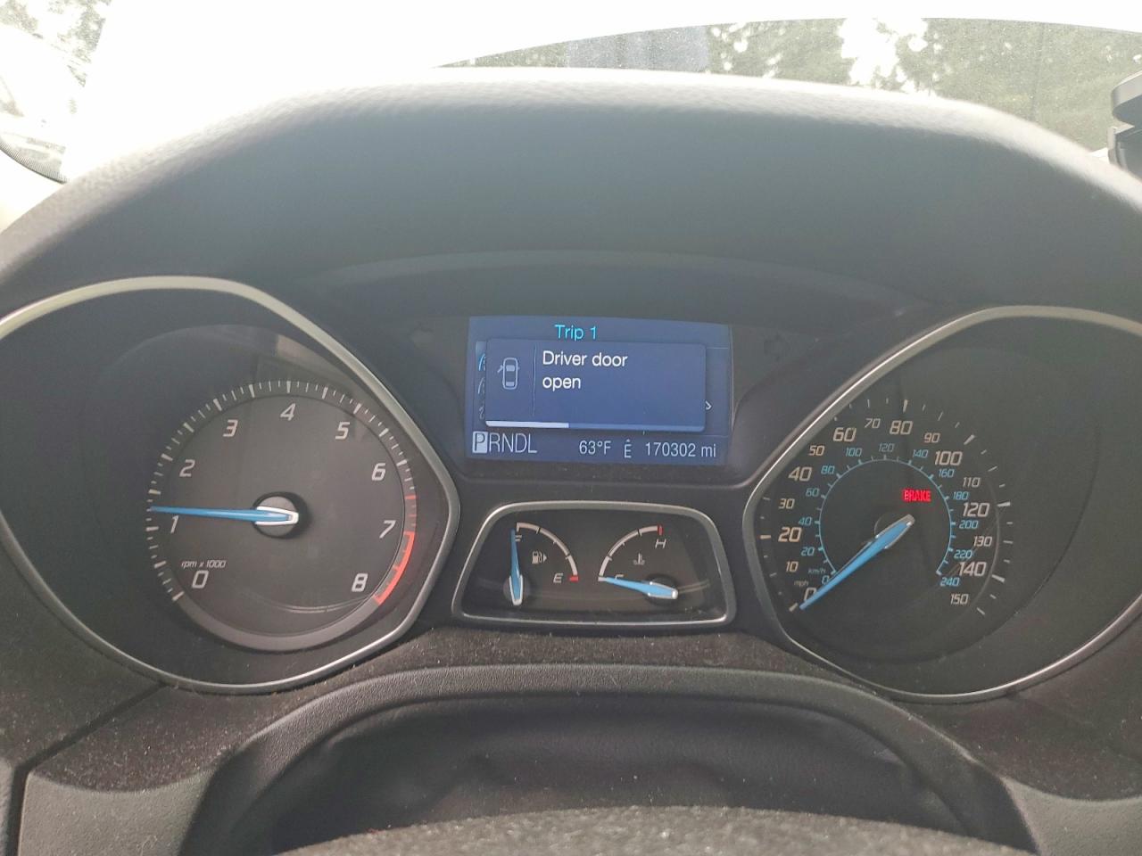 2012 Ford Focus Se Turquoise vin: 1FAHP3K24CL244533
